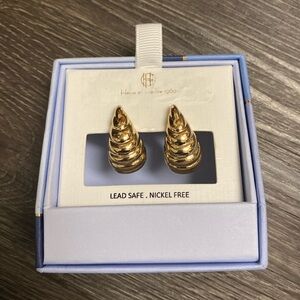 House of Harlow teardrop earrings